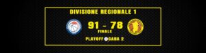 DR 1 – GSO Elmas – Basket San Salvatore 91-78
